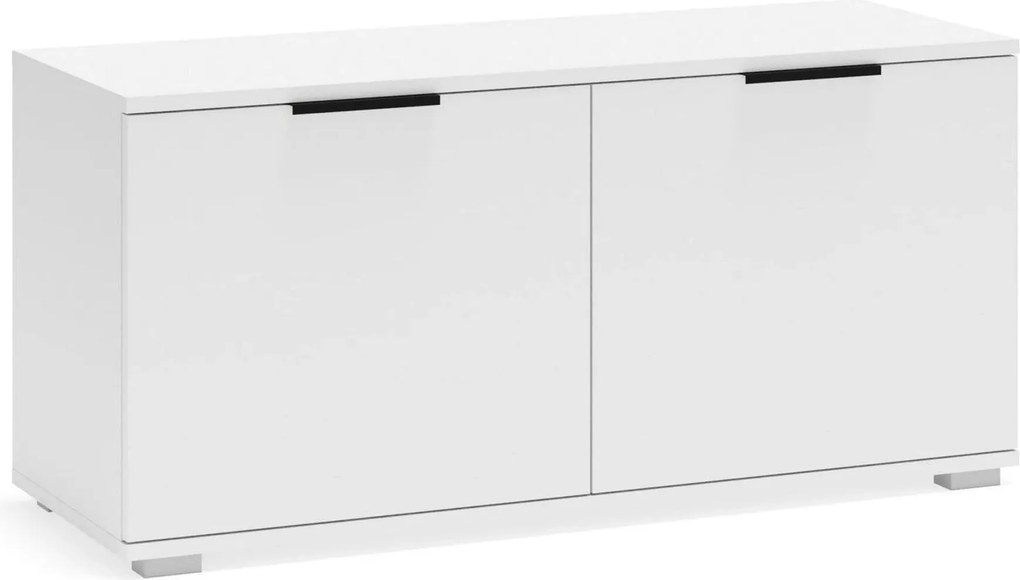 Pantofar CLIF ST-100, alb, PAL laminat, 100x38x48 cm