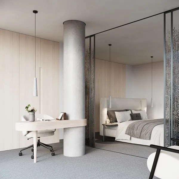 Lustră pe cablu Sollux SL.1347 ELECTRA 1xGU10/10W/230V beton/gri