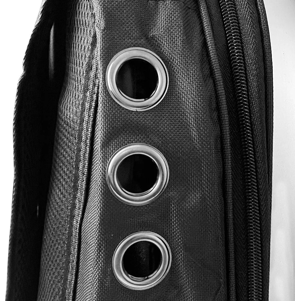 Rucsac pentru transportul animalelor de companie, argintiu