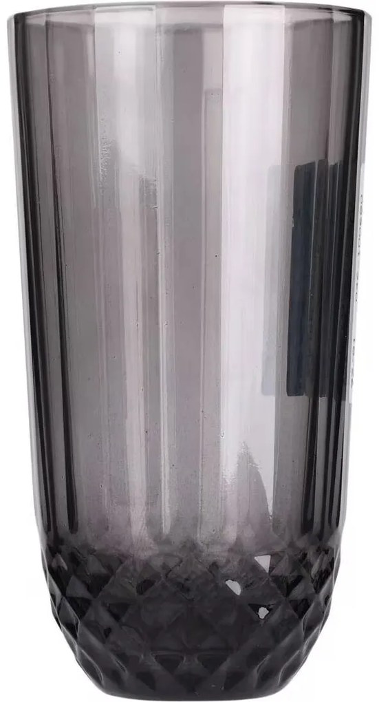 Pahar din sticlă de culoarea fumurie, 345 ml, L