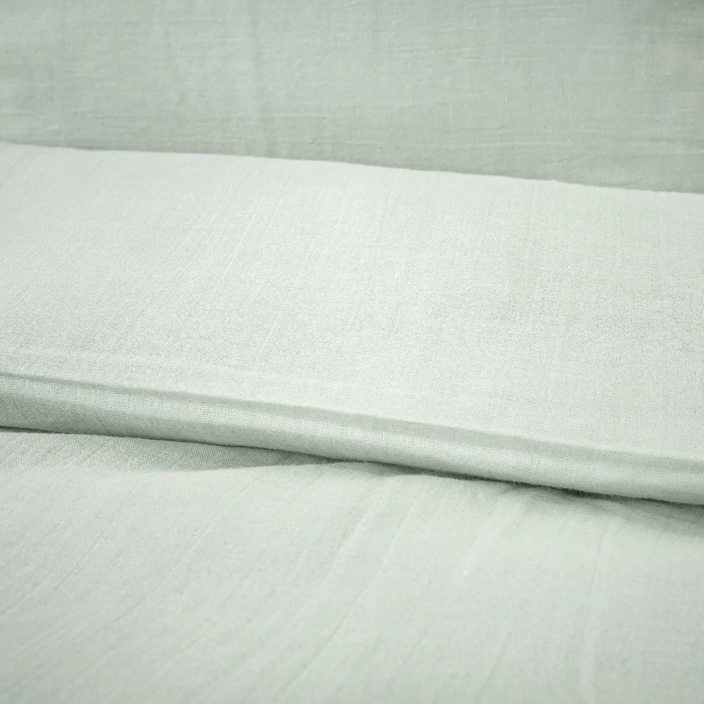 Lenjerie de pătuț din muselină pentru copii 4Home Teal , 100 x 135 cm, 40 x 60 cm