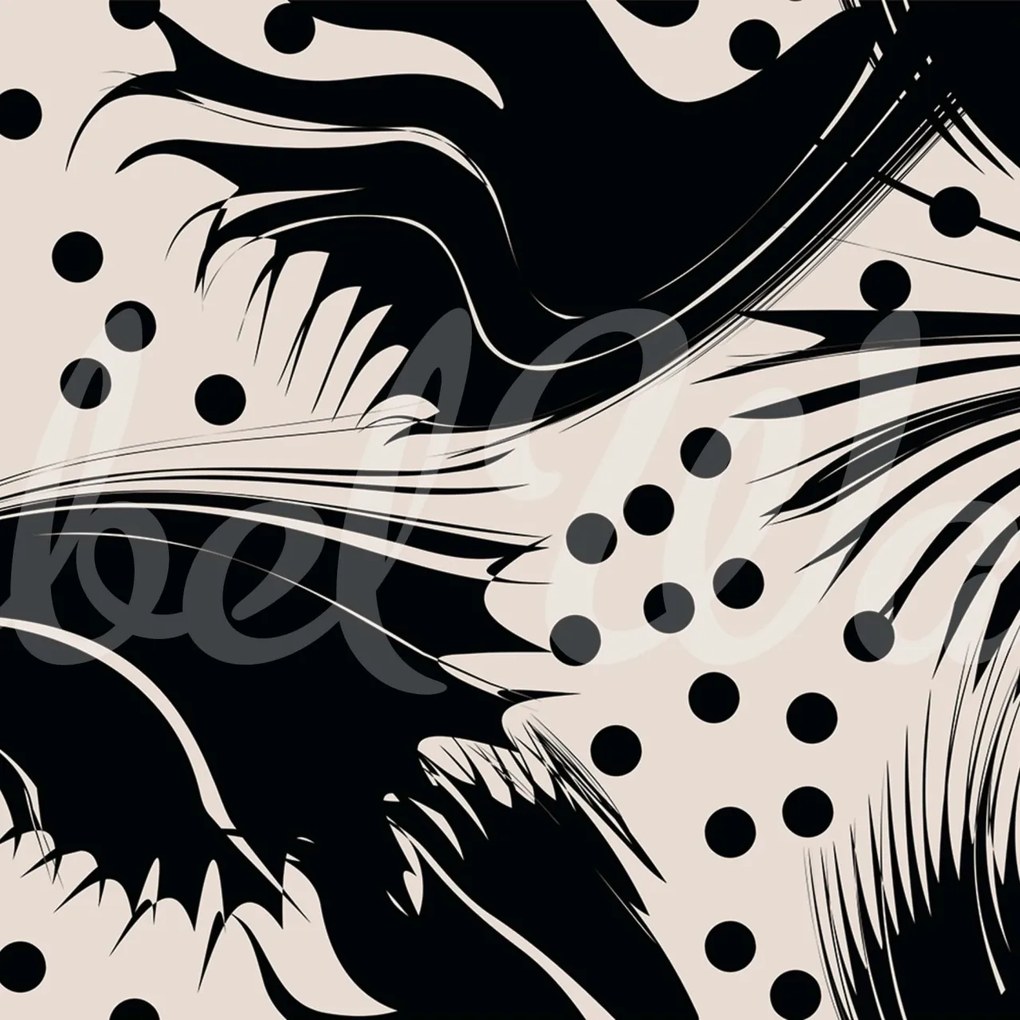 Fototapet, Modern Graphic, Graphite, Rebel Walls