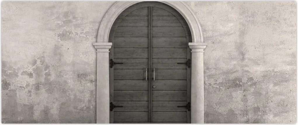 Tablou - Ușa misterioasă (120x50 cm)