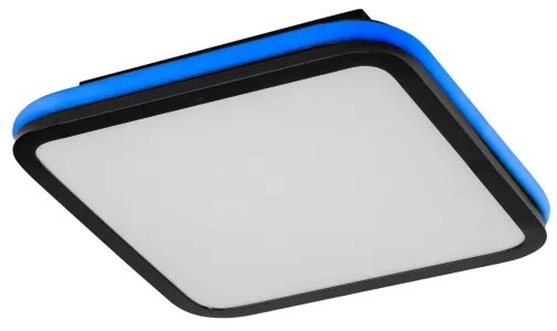 Rabalux 71399 - Plafonieră LED SERKAN cu reglare a intensității, 43W/230V, 3000-6500K, cu telecomandă