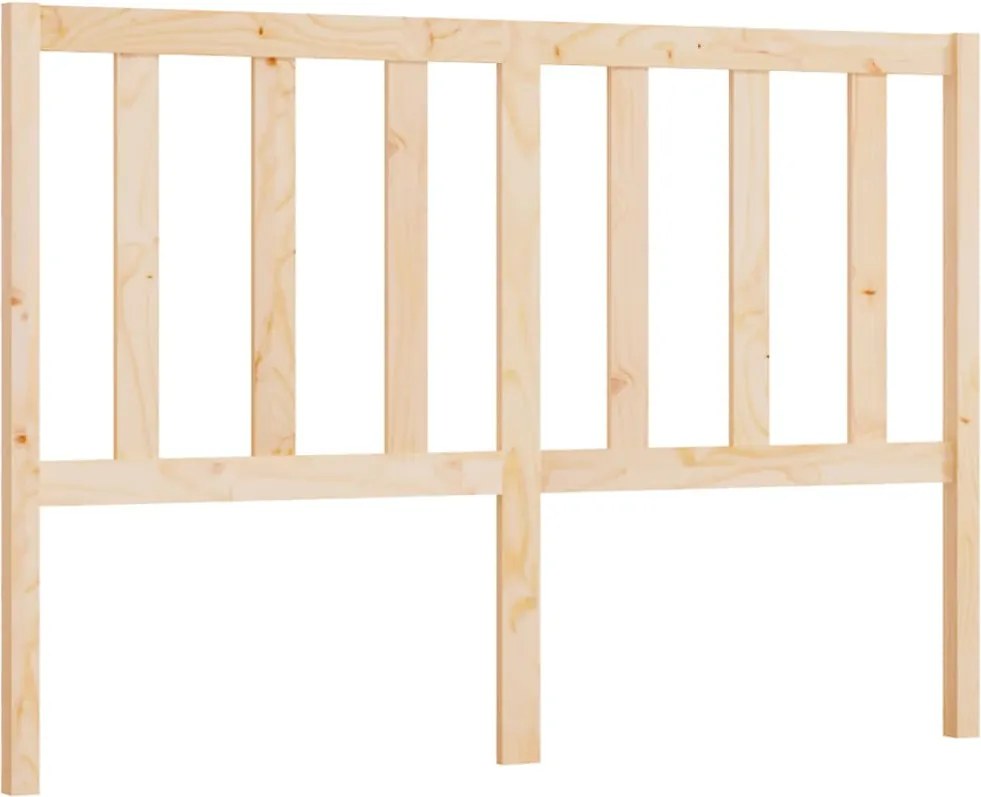 vidaXL Tăblie de pat, 146x4x100 cm, lemn masiv de pin