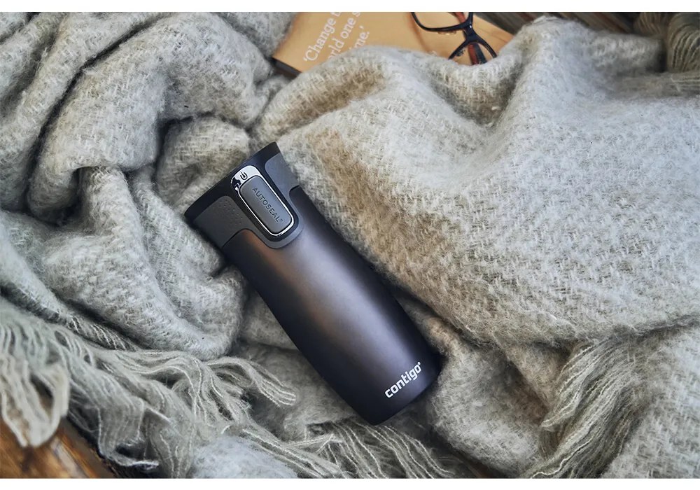 Sticlă termică Contigo West Loop 470 ml Gunmetal