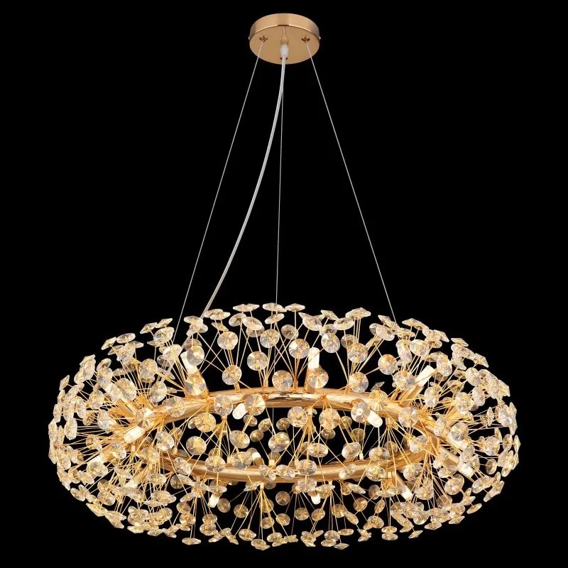 Lustra suspendata design elegant KATRINA auriu