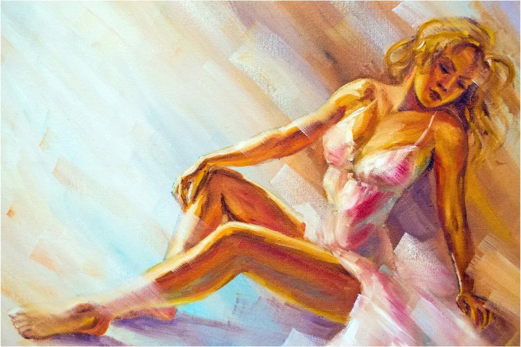 Tablou - Dansatori (90x60 cm)