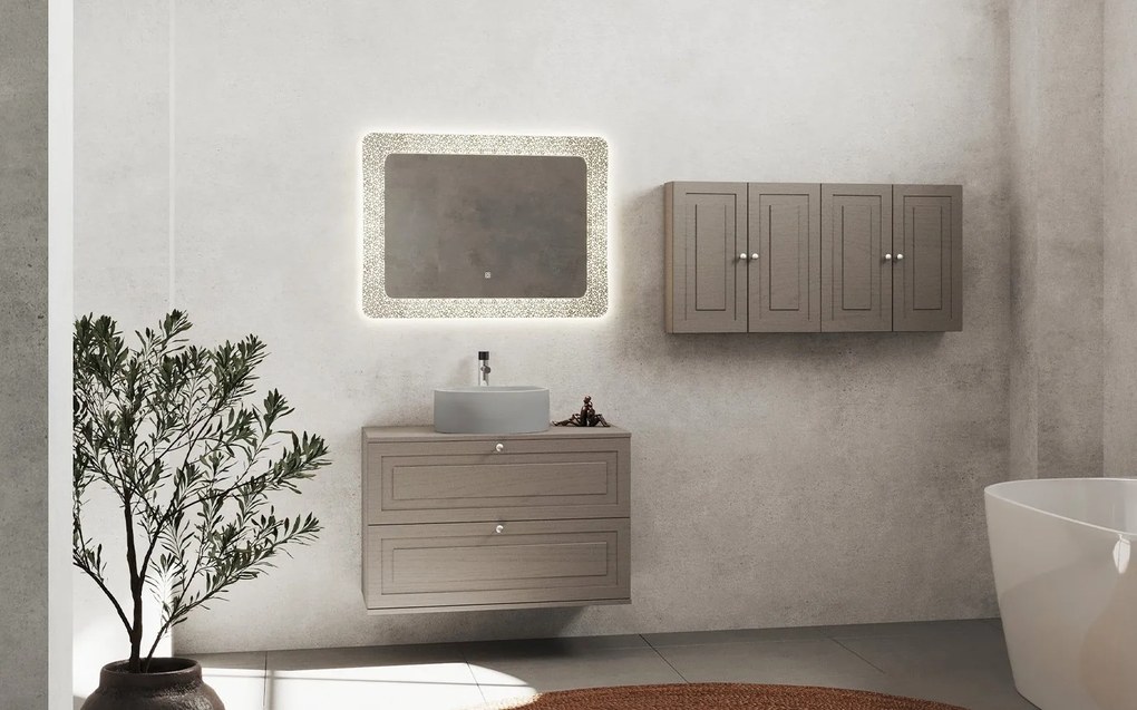 Set lemn masiv Mobilier Baie Suspendat Dellis Model D1