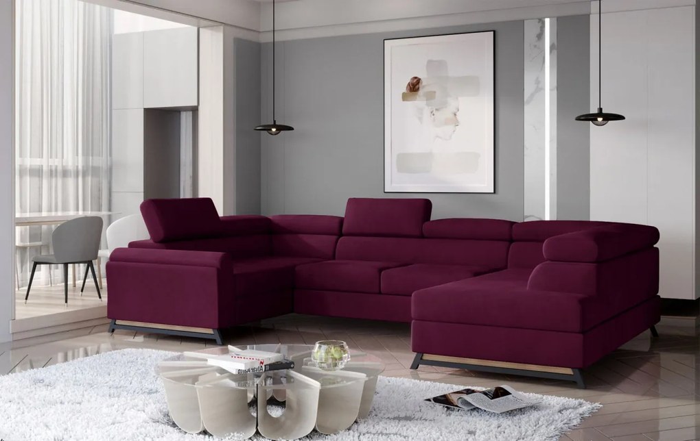 Coltar extensibil Escada - L336 x l200 x h92 cm