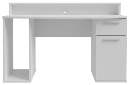 Birou IVAR cu iluminare, alb