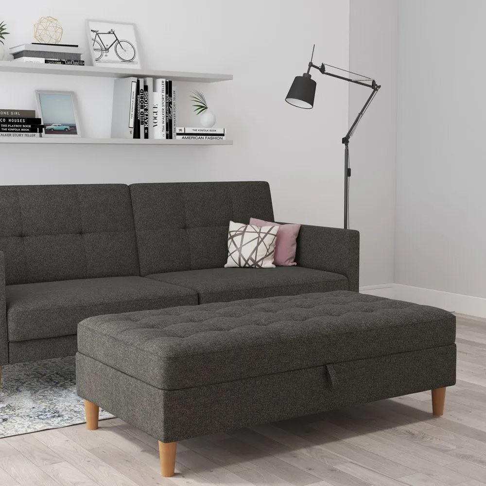 Taburet gri închis Lilly – Støraa