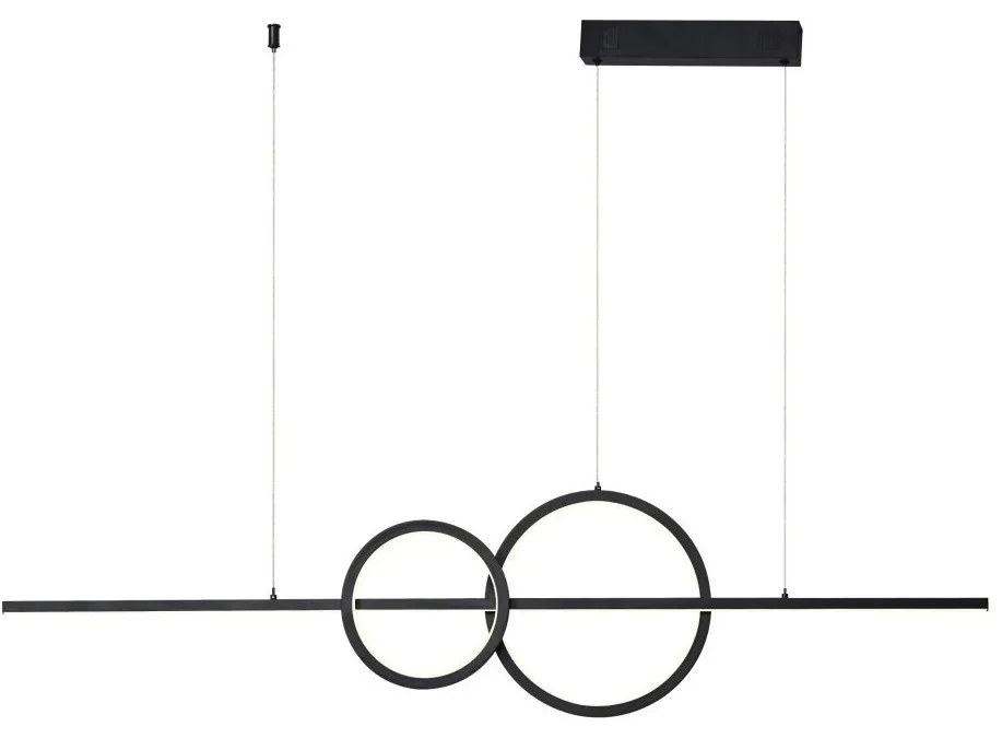 Lustră LED dimabilă pe cablu Immax NEO 07236L LITE RONDAS LED/56W/230V Tuya + telecomandă