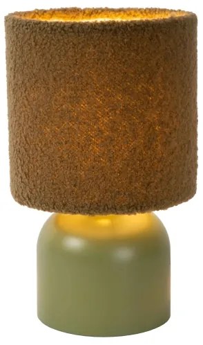 Lampă de masă Lucide 10516/01/33 WOOLLY 1xE14/40W/230V verde