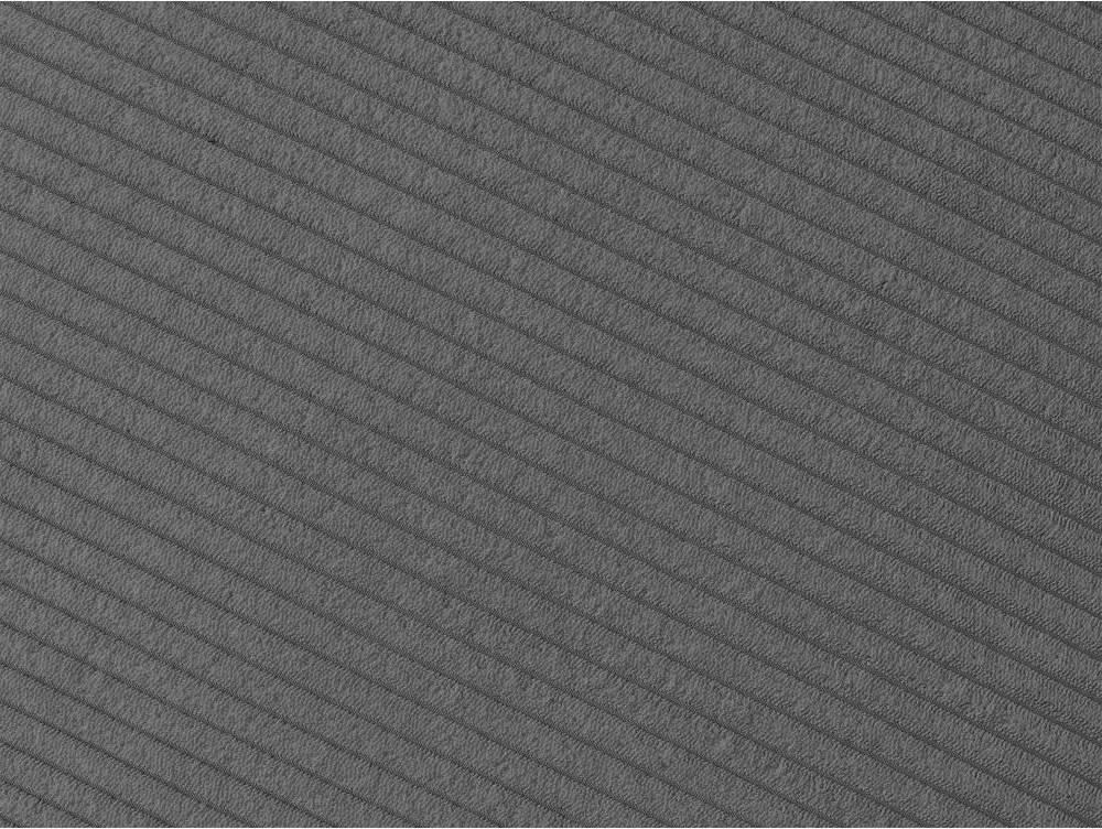 Fotoliu gri închis cu tapițerie din catifea reiată Giorgia – Bobochic Paris