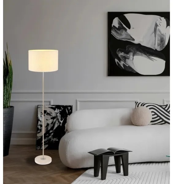 Globo 15968S - Lampă de podea DELEON 1xE27/60W/230V