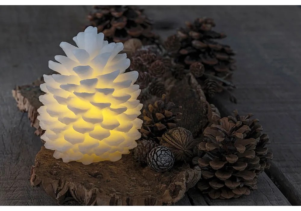 Decorațiune luminoasă albă ø 10 cm Clara – Sirius