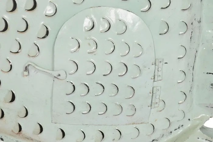 Decorațiune de perete tip pește, stil marin, culoare albastru deschis, din metal, „Blue Reef”