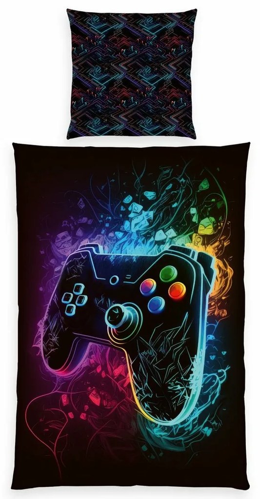 Herding Lenjerie de pat Gaming, 135 x 200 cm, 80 x80 cm