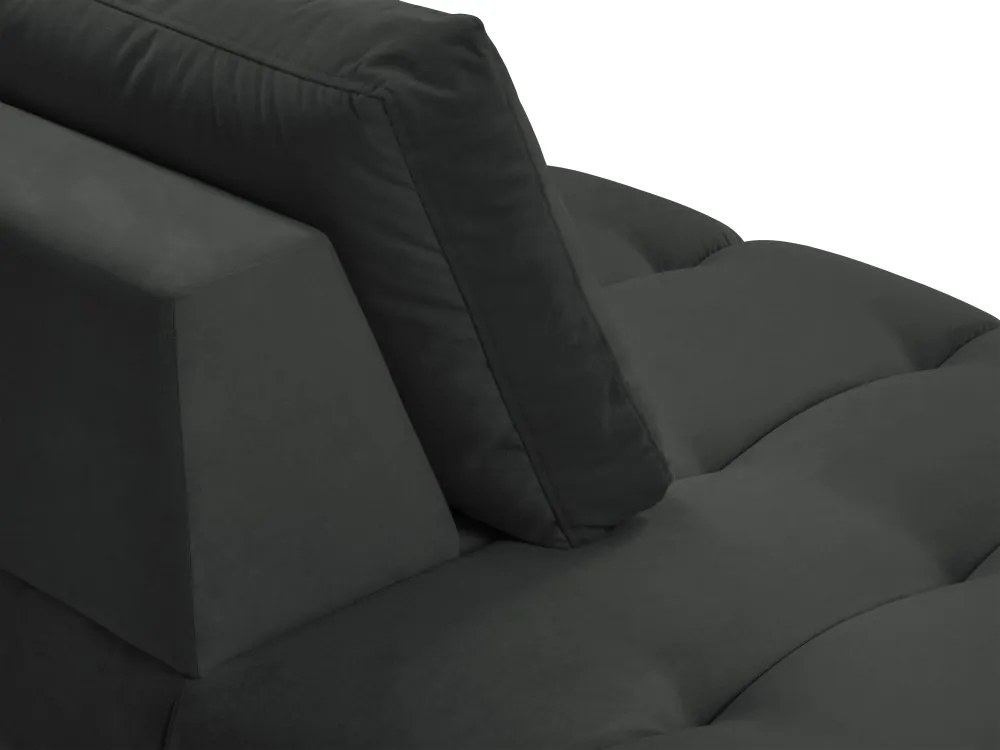Sezlong Hasting 2 locuri catifea H75 cm