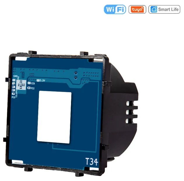 Modul intrerupator tactil simplu WiFi cu NUL optional