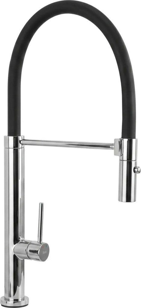 Baterie de bucătărie Rea Viera Auriu Chrome