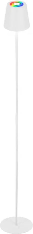 Briloner 1507016 - Lampă de podea LED KIKI, dimmabilă, 4,3 W / 5 V, IP44, 2600 mAh, albă