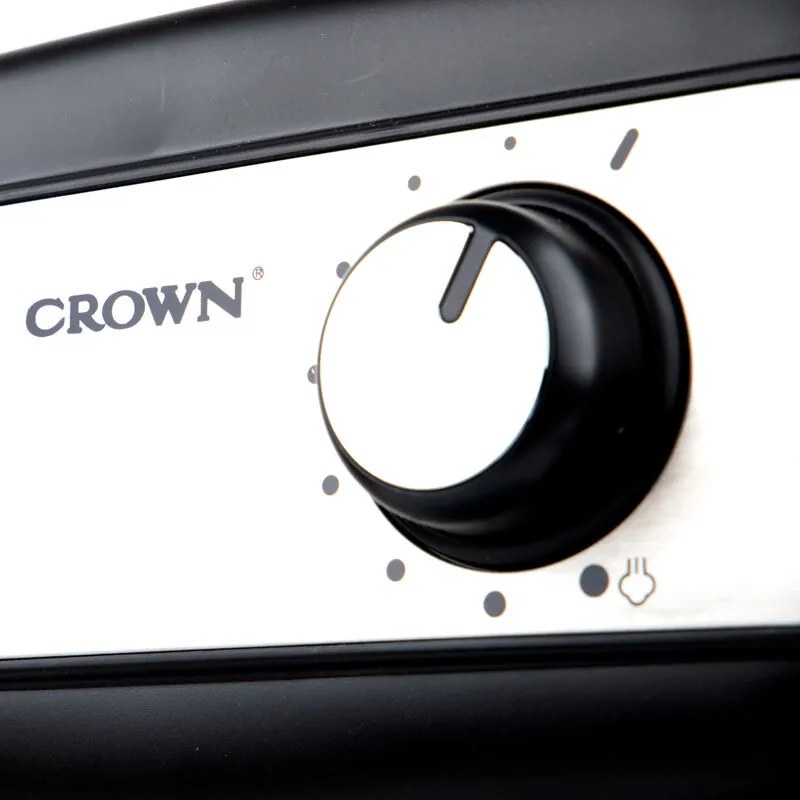 Espressor manual Crown CEM-1525, 850W, 15 bar, 1.2 l, Cafea macinata, Spumare lapte, Incalzire cesti, Negru