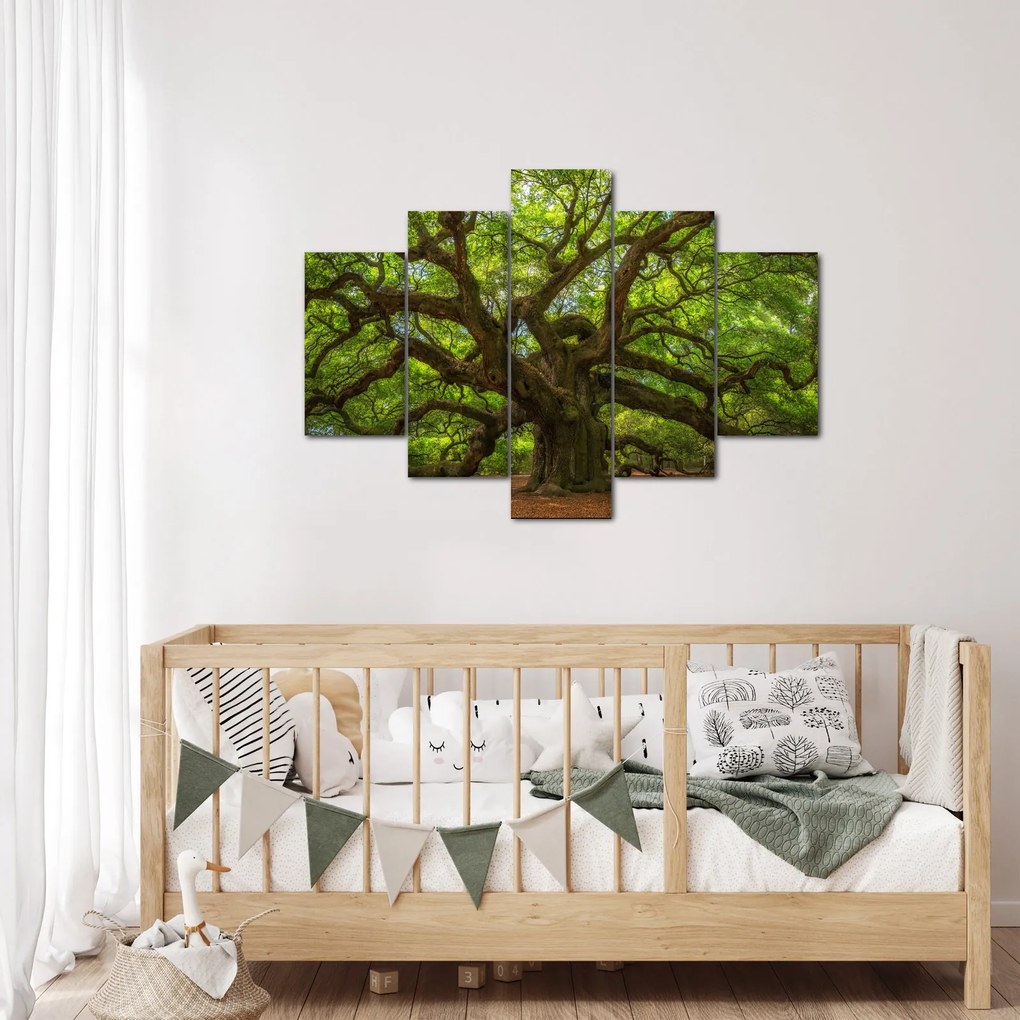 Tablou - Copac verde (150x105 cm)