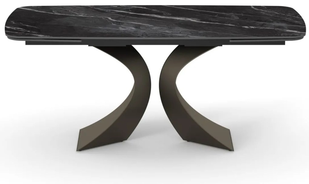 Masa ceramica extensibila Clepsydra 180 cm /90 cm / H 77 cm