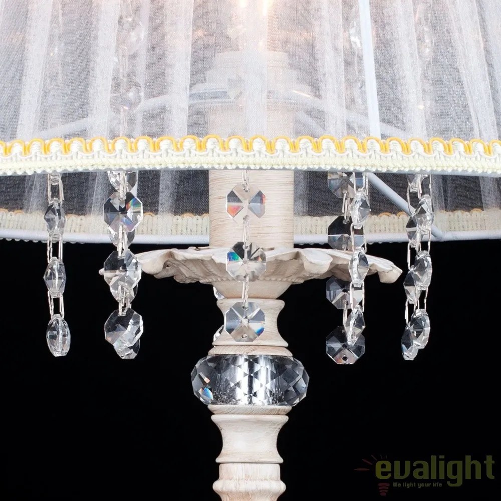 Veioza / Lampa de masa eleganta design clasic Omela MYARM020-11-W
