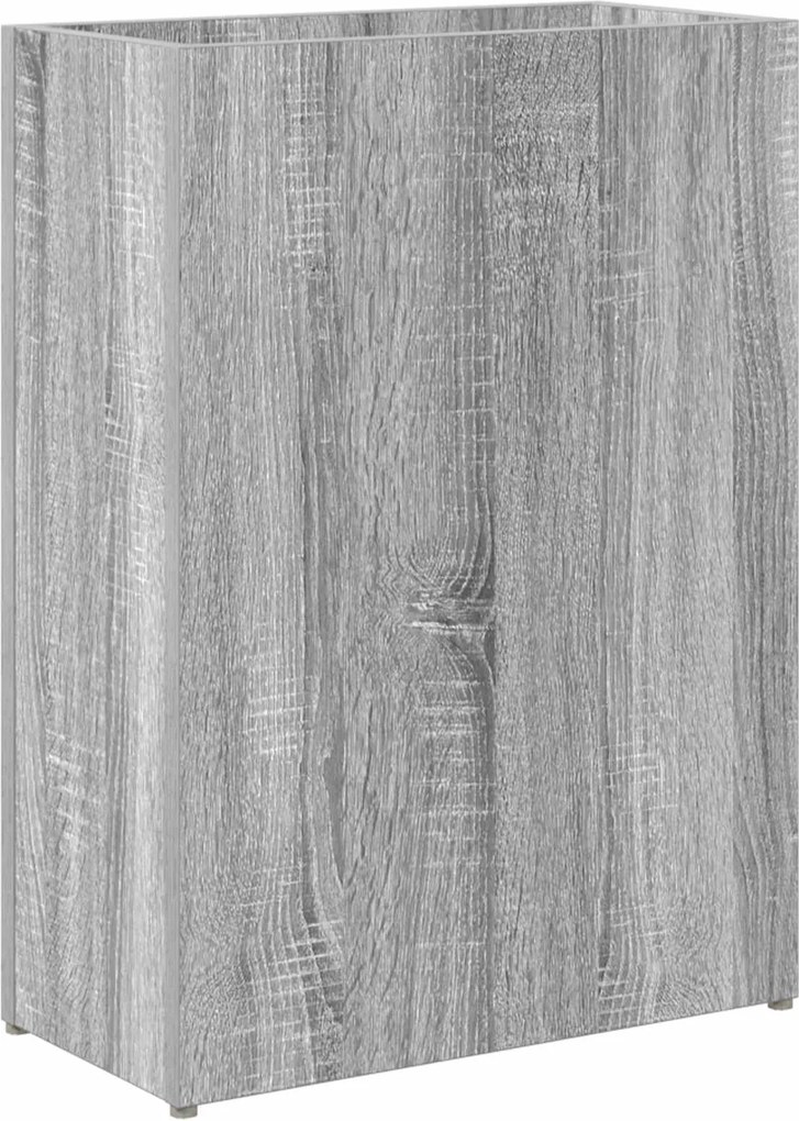 vidaXL Suport pentru umbrele Gri Sonoma 40 x 20 x 55,5 cm