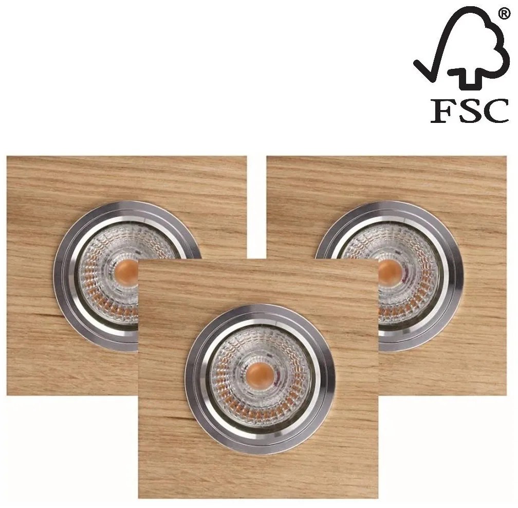 SET 3x corp de iluminat încastrat LED Spot-Light 2515374 VITAR 1xGU10/5W/230V