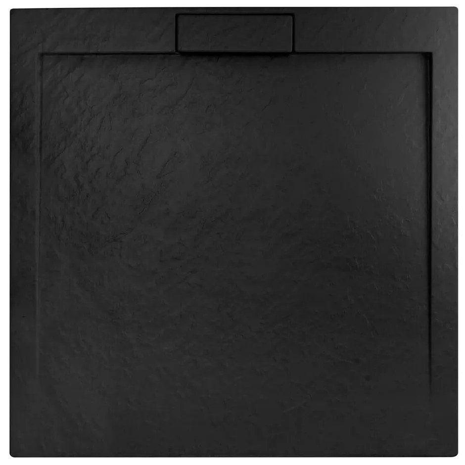 Cadita dus patrata Rea Grand 90x90 negru