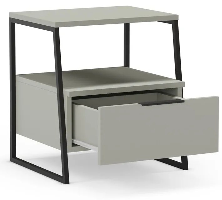 Noptieră verde/gri Velia – Marckeric