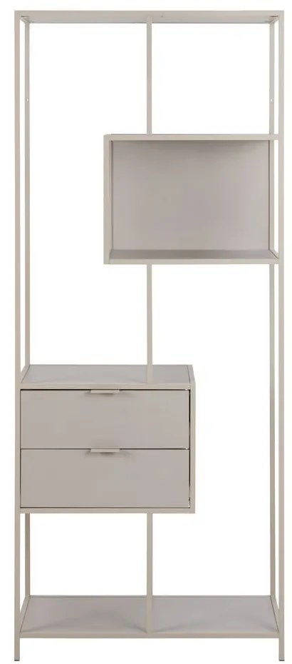 Bibliotecă gri 77x185x35 cm Seaford – Actona