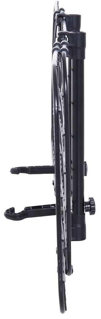 PawHut Bariera Separator de Protectie Masina pentru Caini Reglabila 91-145x30cm