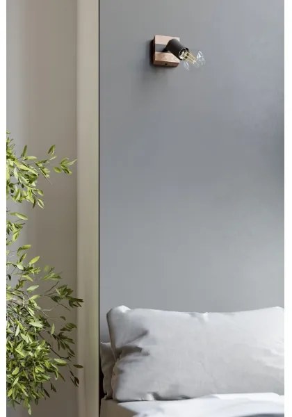 Spot Sollux SL.1295 ZUCA 1xE27/15W/230V negru