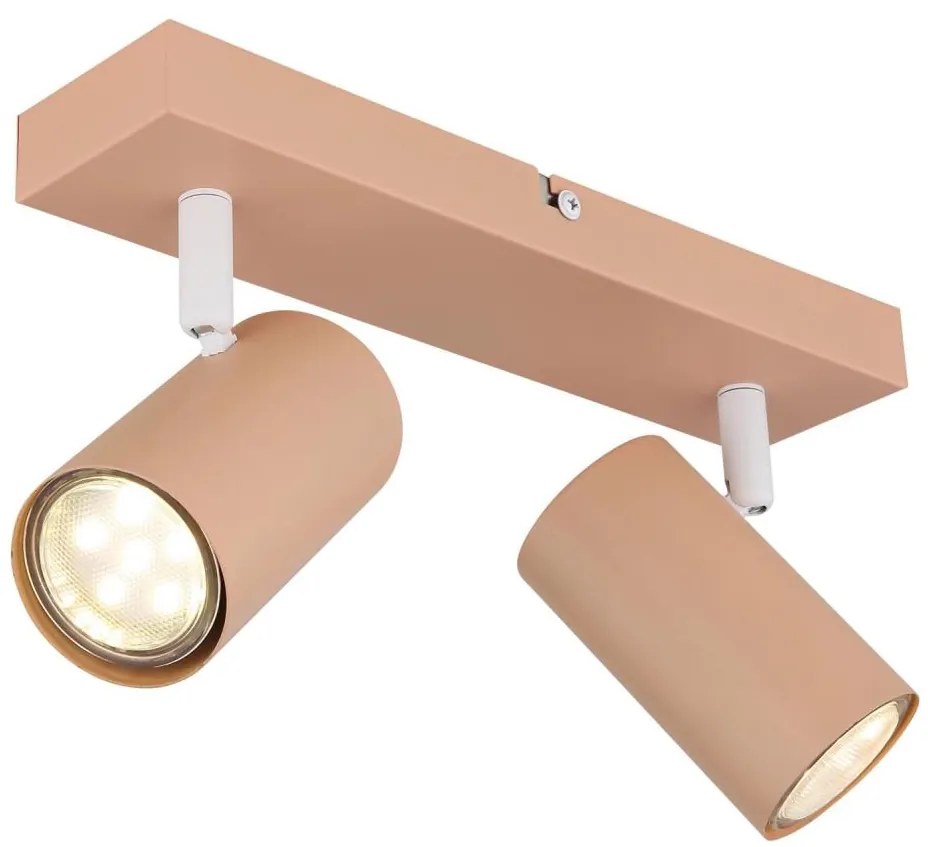 Spot Globo 57911-2P ROBBY 2xGU10/25W/230V portocaliu