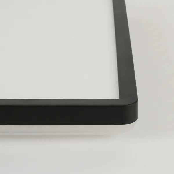 Plafonieră LED pentru baie Brilagi ULTRA SLIM LED/24W/230V 42x42 cm negru IP54