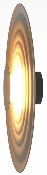 Aplica de perete LED, Aluminiu, Nami gri mat