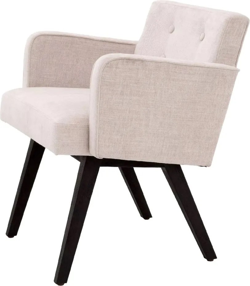 Scaun design LUX Locarno, Sisley beige