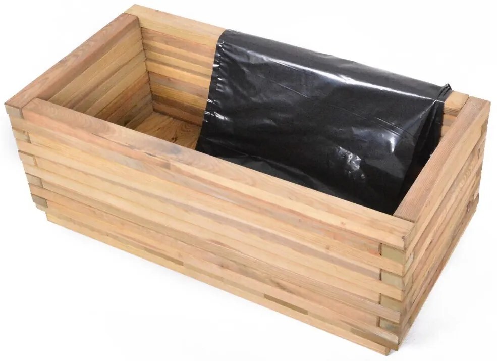 Kvetináč GIGANT 120x50x40cm drevený