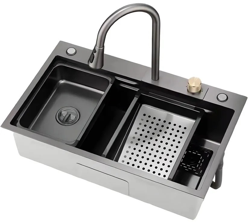 Chiuveta Bucatarie Profesionala Multifunctionala , Inox,FY3018