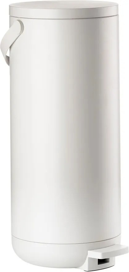 Coș de gunoi alb cu pedală din plastic 35 l Circular – Zone