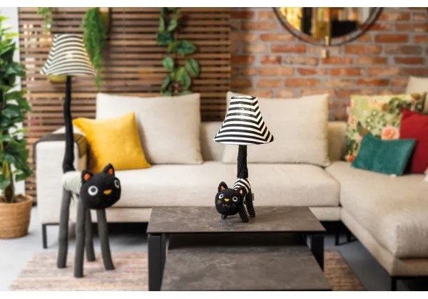 Lampă LED de masă pentru copii Happy Lamps BABY LUNA LED/5,4W/230V pisică