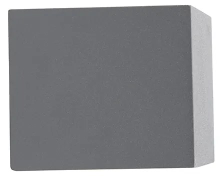 Set de 2 Aplice Moderne Gri Închis IP44 - Baleno