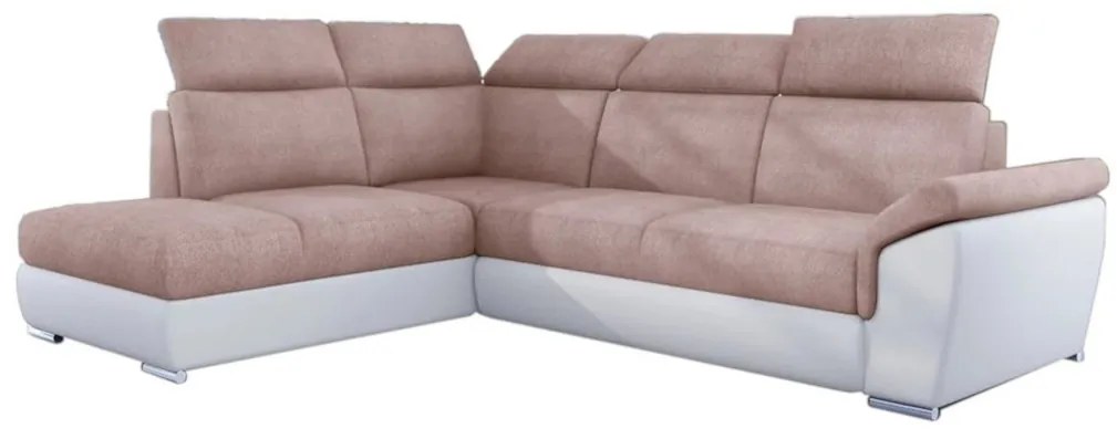 Supermobel Colțar extensibil LORETO, 260x102x210, omega 91/soft 17, colţ stânga