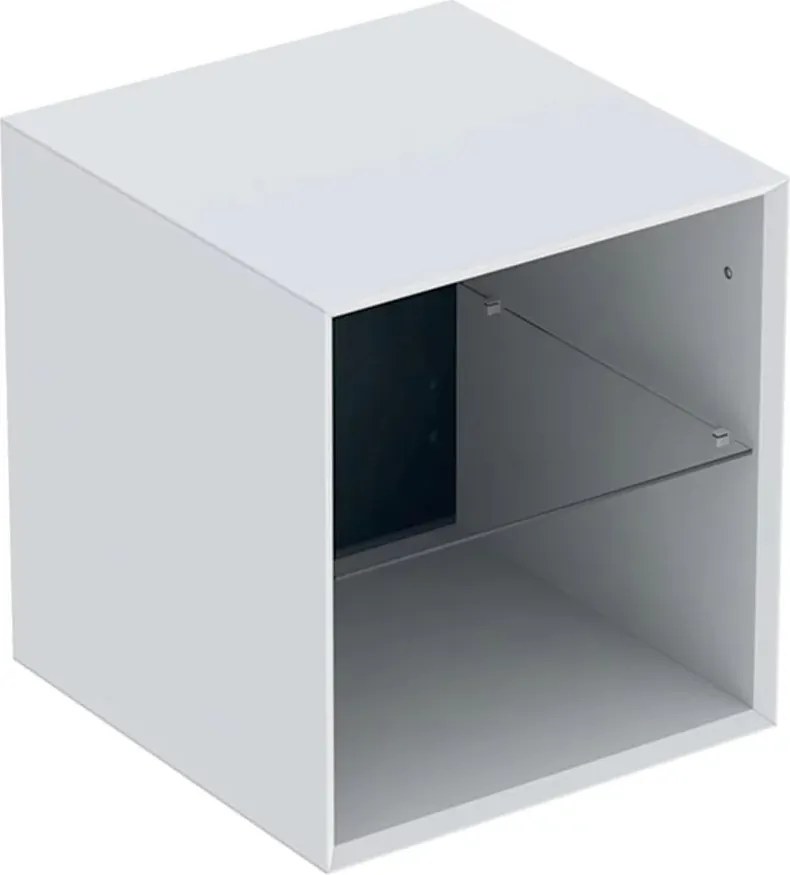 Dulap mediu suspendat Geberit One alb mat 45 cm