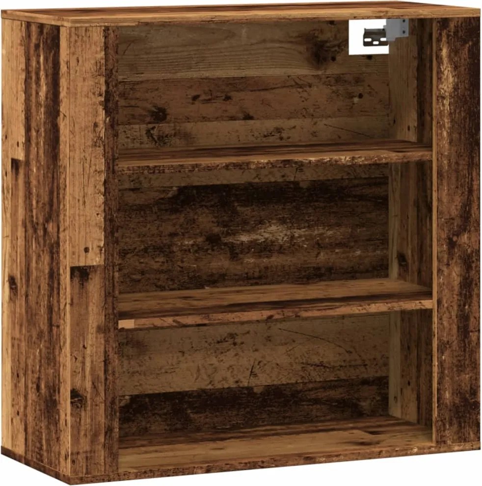 vidaXL Dulap de perete, lemn vechi, 80x33x80 cm, lemn prelucrat